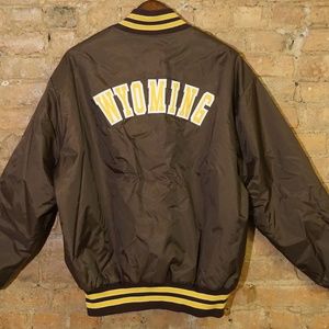 Vintage Varsity DeLong NCAA Wyoming Cowboys Jacket